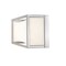 Z-Lite Baden 1 Light Vanity, Brushed Nickel & Frosted White 1933-8BN-LED - alternate 4